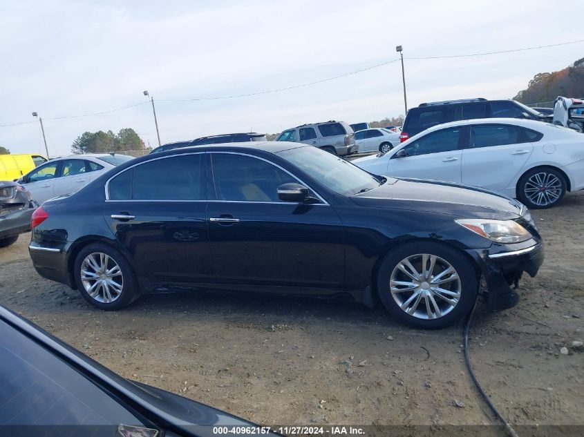 VIN KMHGC4DD9DU254794 2013 Hyundai Genesis, 3.8 no.13