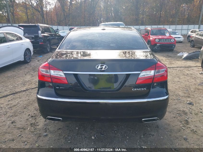 2013 Hyundai Genesis 3.8 VIN: KMHGC4DD9DU254794 Lot: 40962157