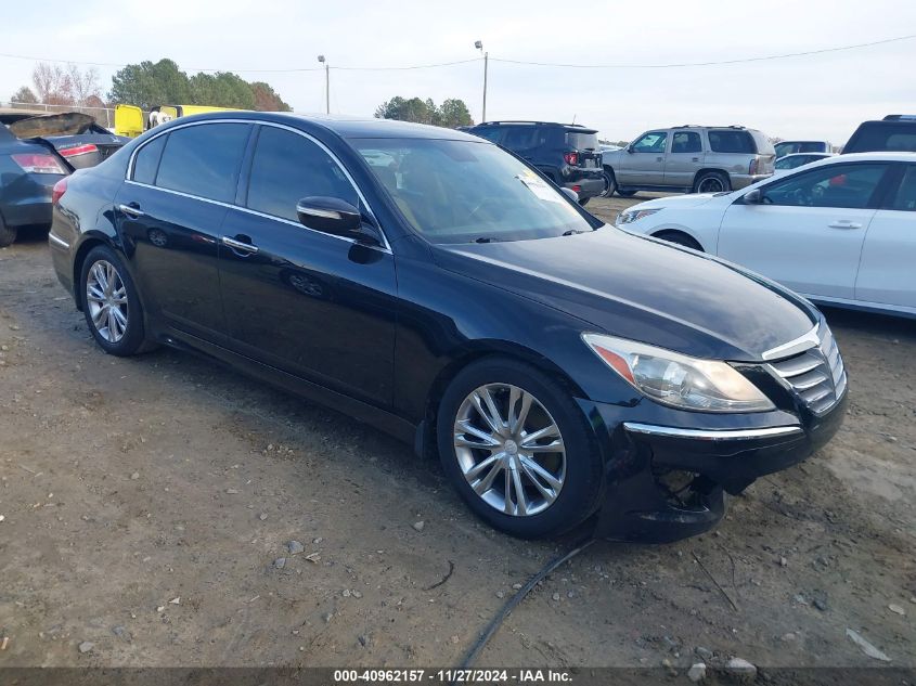 VIN KMHGC4DD9DU254794 2013 Hyundai Genesis, 3.8 no.1