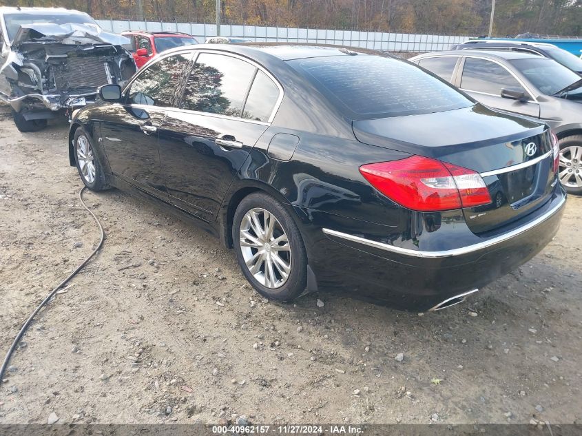 VIN KMHGC4DD9DU254794 2013 Hyundai Genesis, 3.8 no.3