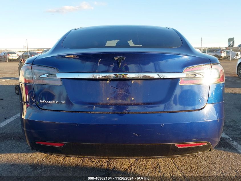 2016 Tesla Model S 60D/70D/75D/85D/90D VIN: 5YJSA1E2XGF157746 Lot: 40962164