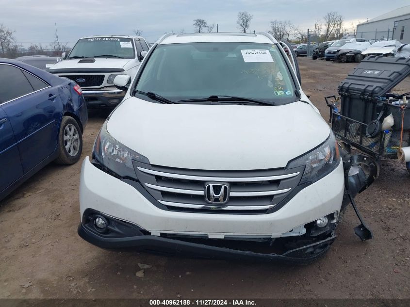 2014 Honda Cr-V Ex-L VIN: 5J6RM4H71EL065539 Lot: 40962188