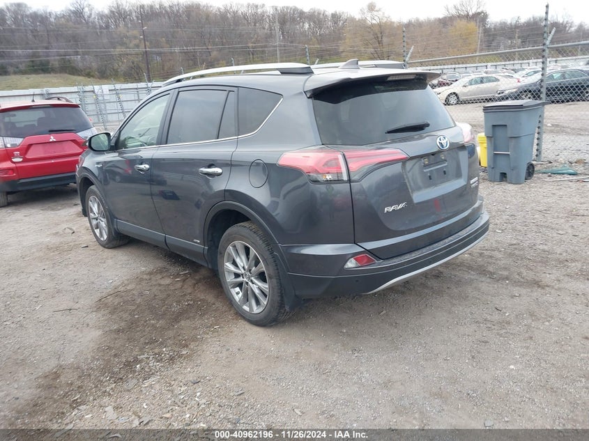 2018 TOYOTA RAV4 HYBRID LIMITED - JTMDJREVXJD204497