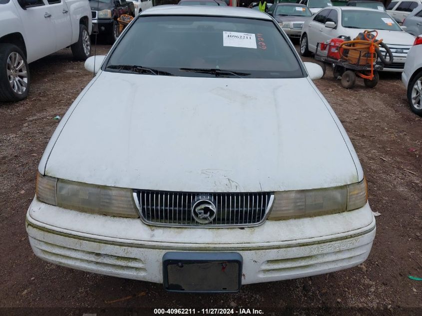 1993 Mercury Cougar Xr7 VIN: 1MEPM6242PH608201 Lot: 40962211