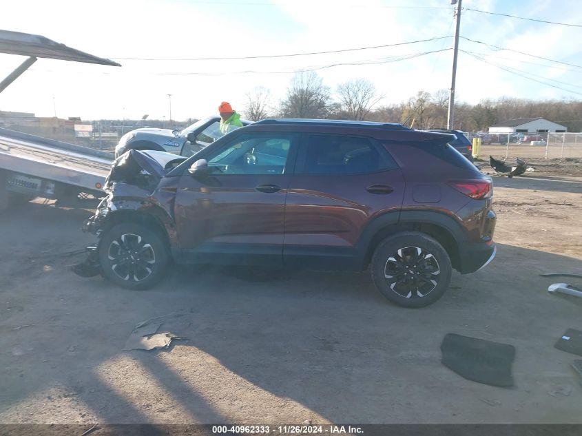 2022 Chevrolet Trailblazer Awd Lt VIN: KL79MRSL5NB038341 Lot: 40962333