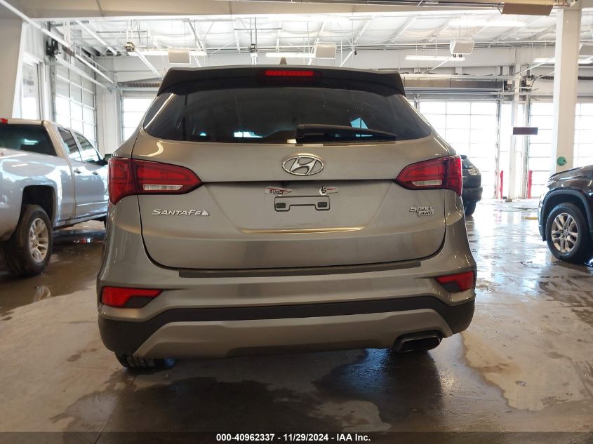 2017 HYUNDAI SANTA FE SPORT 2.4L - 5NMZUDLB9HH037057