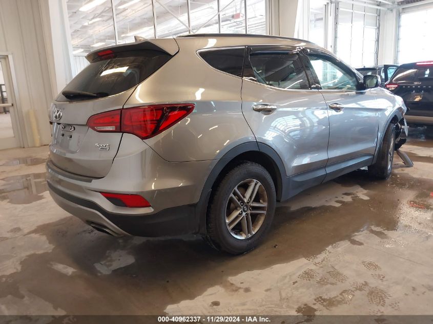 2017 HYUNDAI SANTA FE SPORT 2.4L - 5NMZUDLB9HH037057