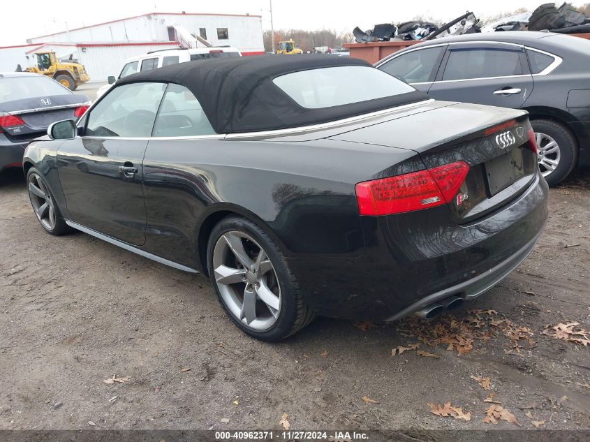 VIN WAUCGAFH0EN005136 2014 AUDI S5 no.3