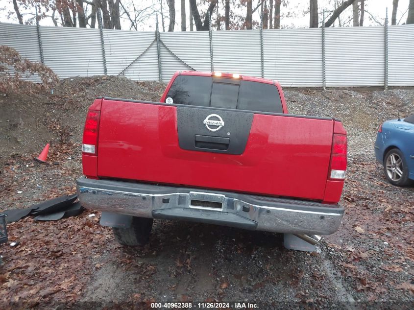 2009 Nissan Titan Se VIN: 1N6AA06C79N303826 Lot: 40962388