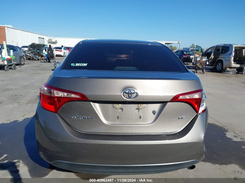 2017 TOYOTA COROLLA LE - 2T1BURHE1HC750929
