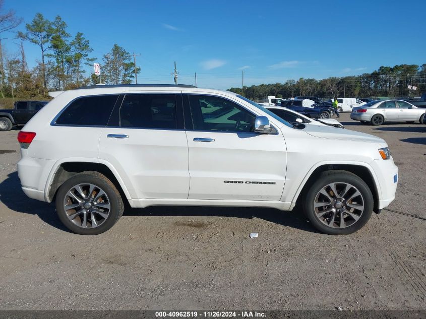 2017 Jeep Grand Cherokee Overland 4X2 VIN: 1C4RJECG9HC642186 Lot: 40962519