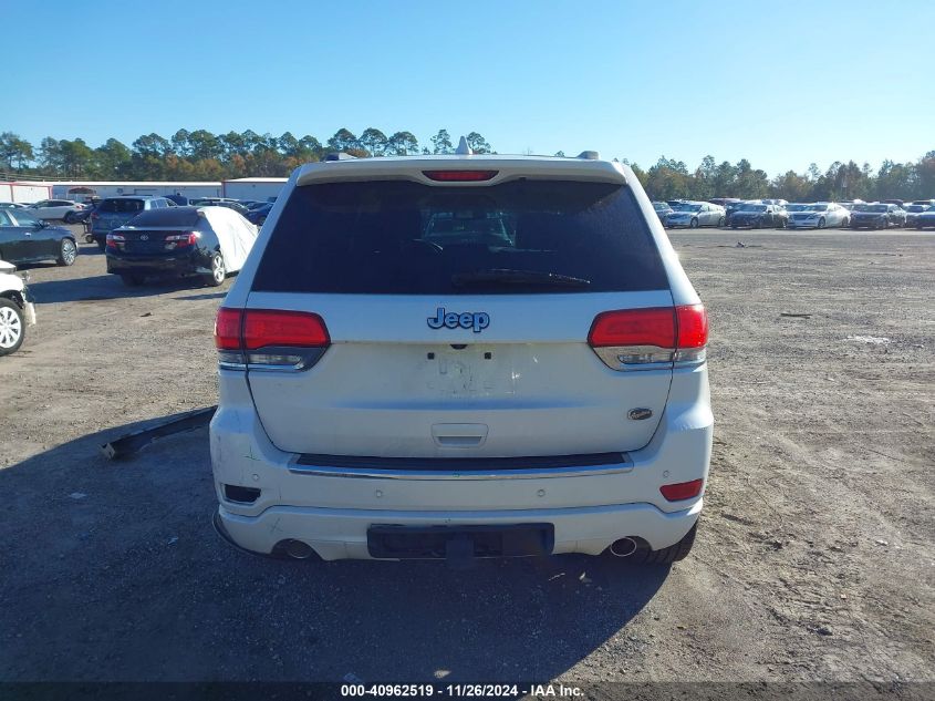 2017 Jeep Grand Cherokee Overland 4X2 VIN: 1C4RJECG9HC642186 Lot: 40962519