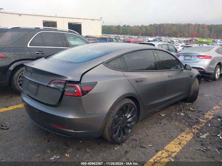 VIN 5YJ3E1EAXKF173583 2019 Tesla Model 3, Long Rang... no.4