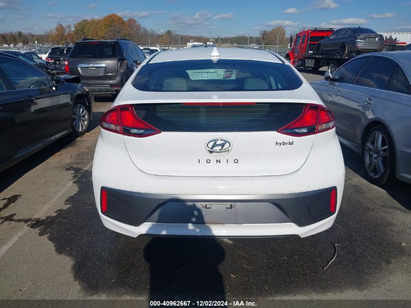 2022 Hyundai Ioniq Hybrid Se VIN: KMHC75LC0NU278971 Lot: 40962667