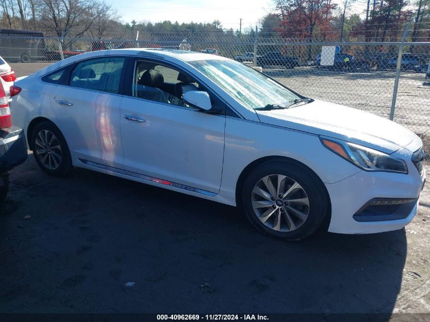 VIN 5NPE34AF8HH484179 2017 Hyundai Sonata, Sport no.13