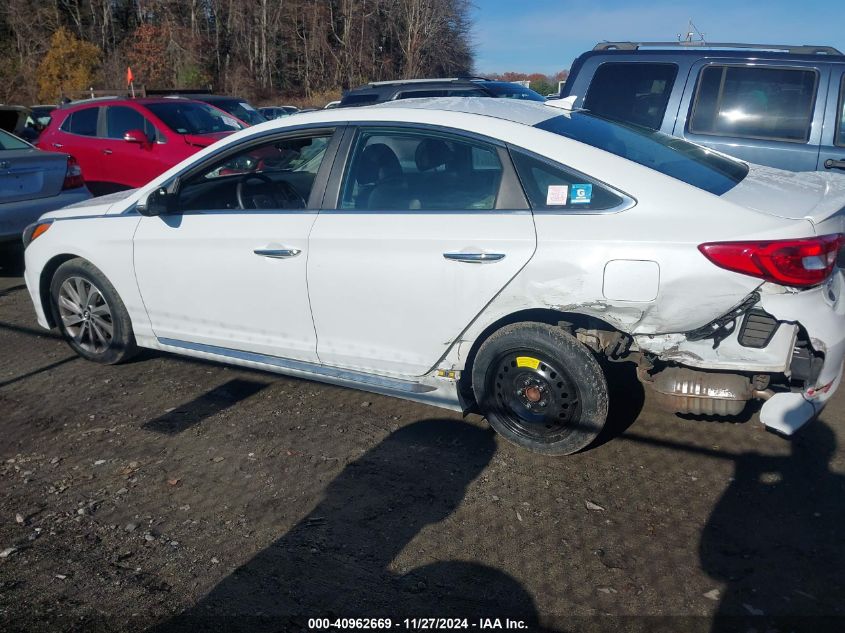 2017 HYUNDAI SONATA SPORT - 5NPE34AF8HH484179