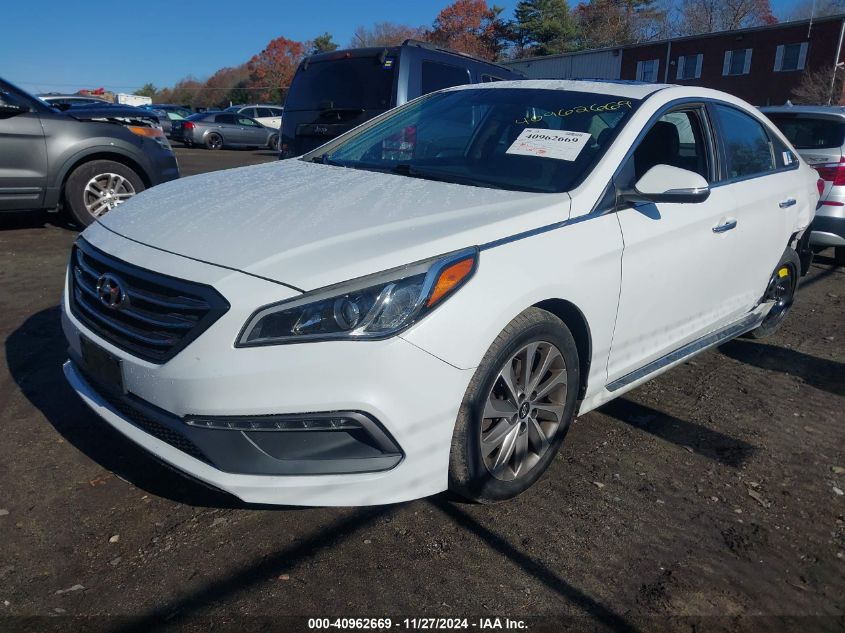 VIN 5NPE34AF8HH484179 2017 Hyundai Sonata, Sport no.2