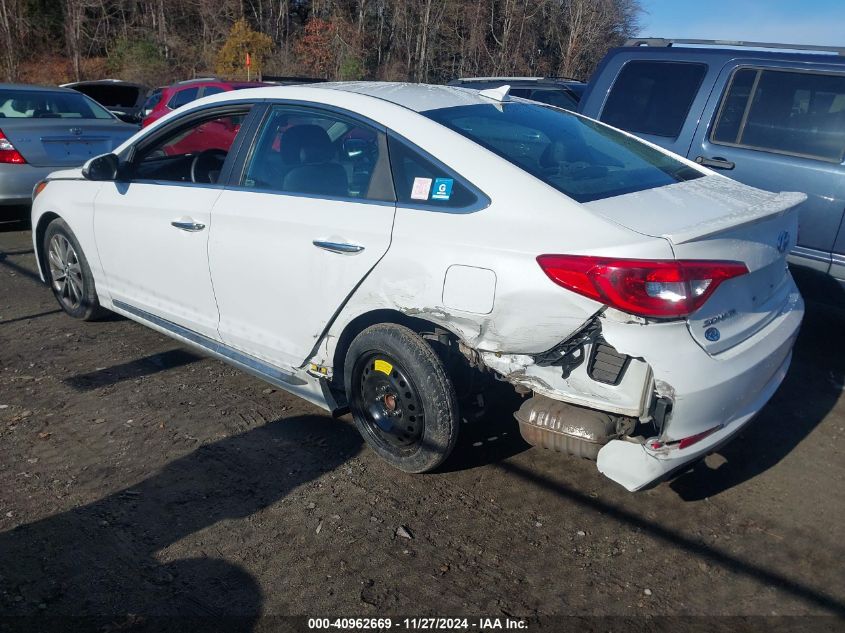 VIN 5NPE34AF8HH484179 2017 Hyundai Sonata, Sport no.3