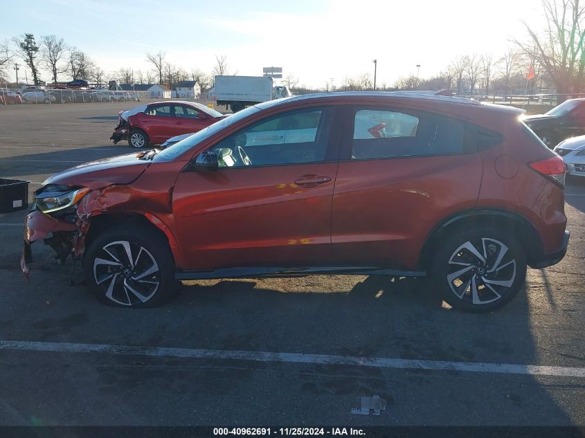 2019 Honda Hr-V Sport VIN: 3CZRU6H19KG713015 Lot: 40962691