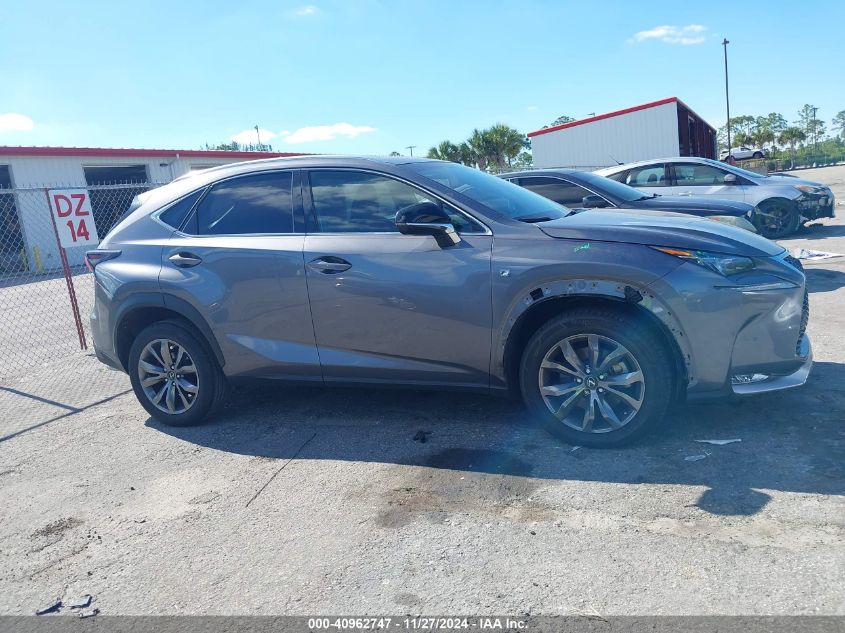 VIN JTJYARBZ6G2043141 2016 Lexus NX, 200T F Sport no.14