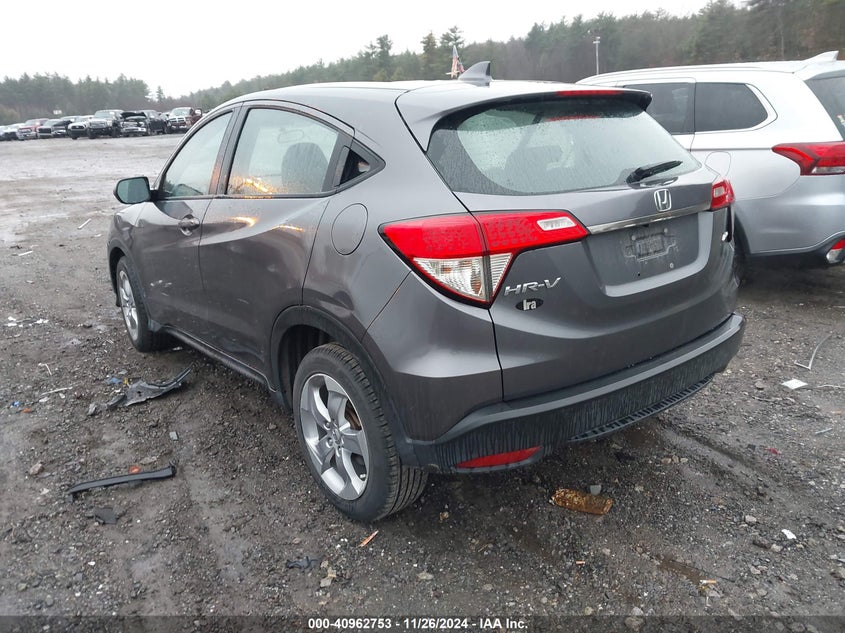 VIN 3CZRU6H39KG725909 2019 HONDA HR-V LX
