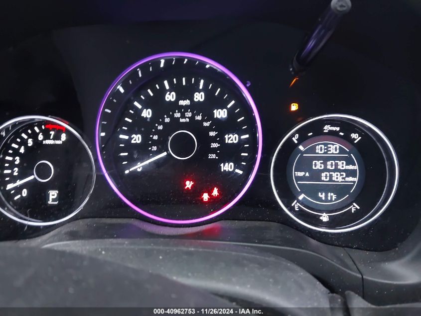 VIN 3CZRU6H39KG725909 2019 HONDA HR-V LX