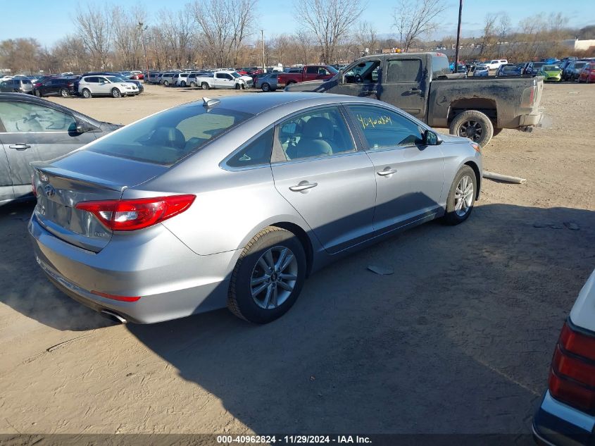 VIN 5NPE24AAXHH459663 2017 Hyundai Sonata, Eco no.4