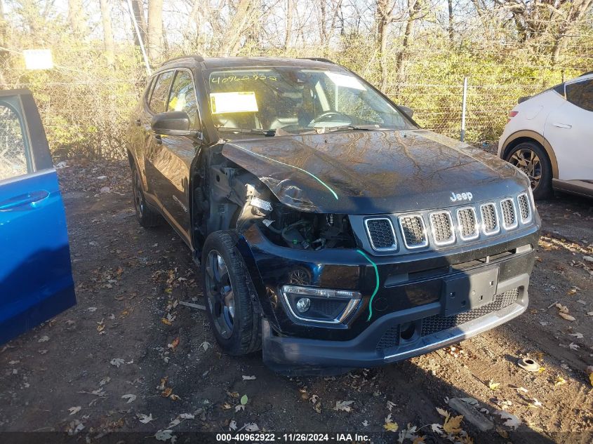 VIN 3C4NJDCB3JT334194 2018 Jeep Compass, Limited 4X4 no.1