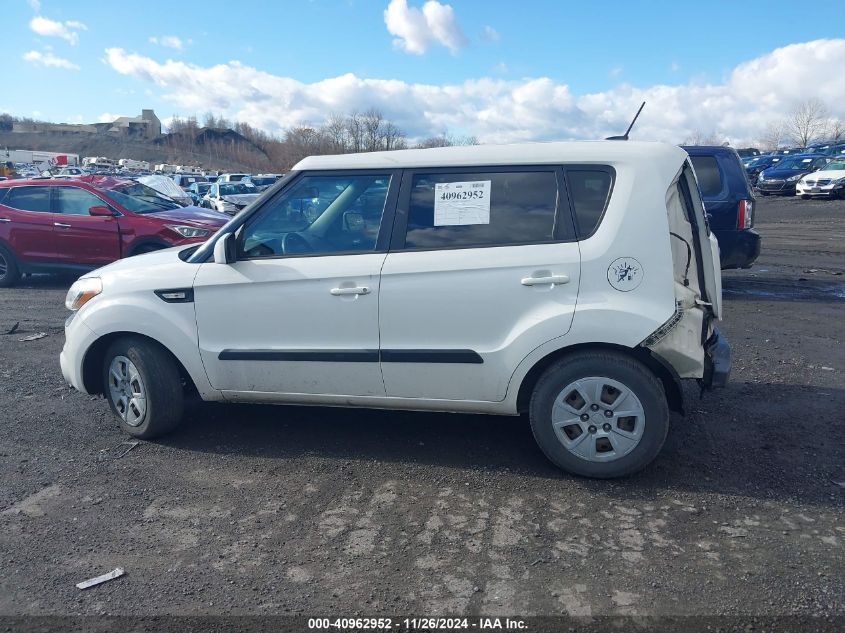 2013 Kia Soul VIN: KNDJT2A53D7586563 Lot: 40962952