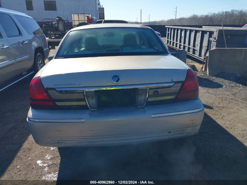 2007 Mercury Gr Marquis Ls VIN: 2MEFM75V67X639845 Lot: 40962960