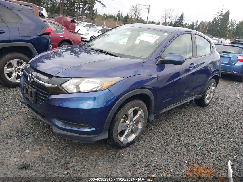 2017 Honda Hr-V Lx VIN: 3CZRU6H37HM705006 Lot: 40962975