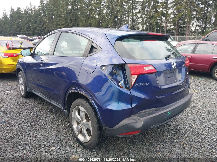 2017 Honda Hr-V Lx VIN: 3CZRU6H37HM705006 Lot: 40962975