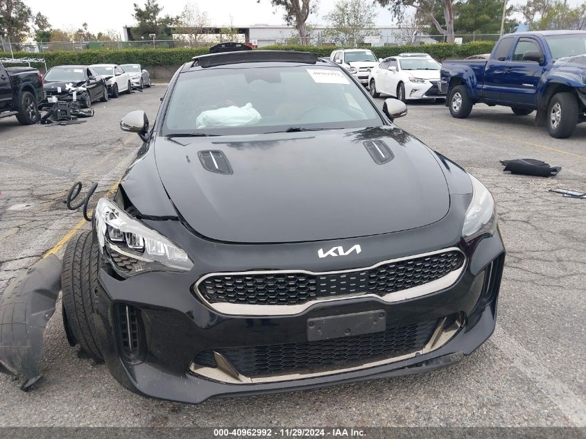 2022 Kia Stinger Gt-Line VIN: KNAE35LD0N6101145 Lot: 40962992