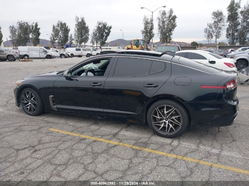 2022 Kia Stinger Gt-Line VIN: KNAE35LD0N6101145 Lot: 40962992