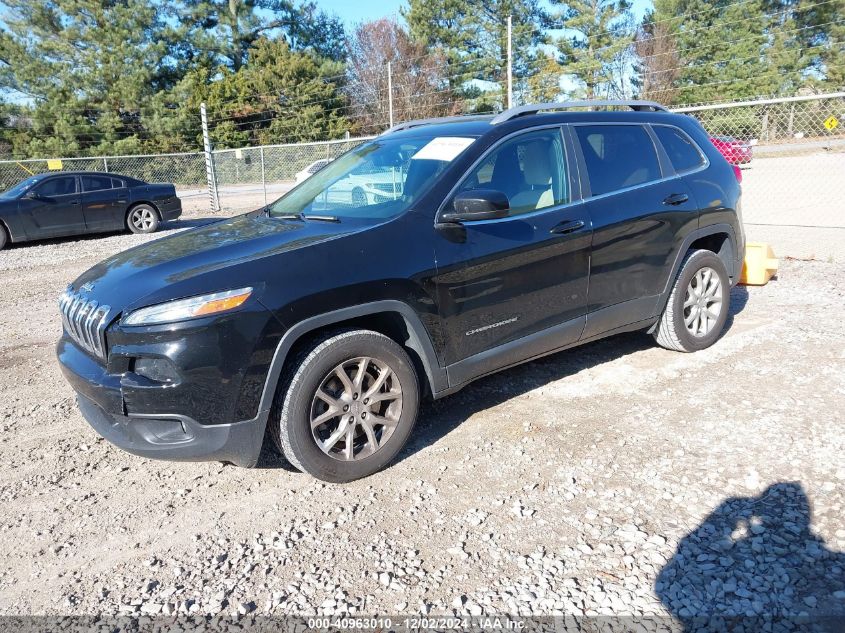 VIN 1C4PJLCS4HW640229 2017 Jeep Cherokee, Latitude Fwd no.2