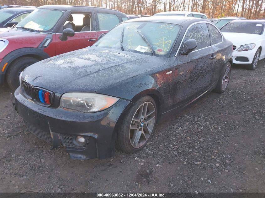 VIN WBAUC9C51DVY60743 2013 BMW 1 Series, 135I no.2