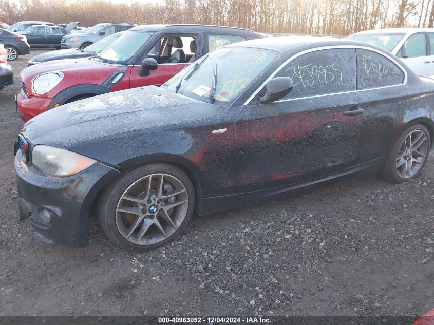 VIN WBAUC9C51DVY60743 2013 BMW 1 Series, 135I no.9