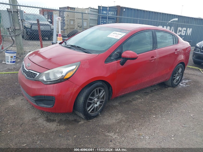 2013 KIA RIO LX - KNADM4A3XD6291421