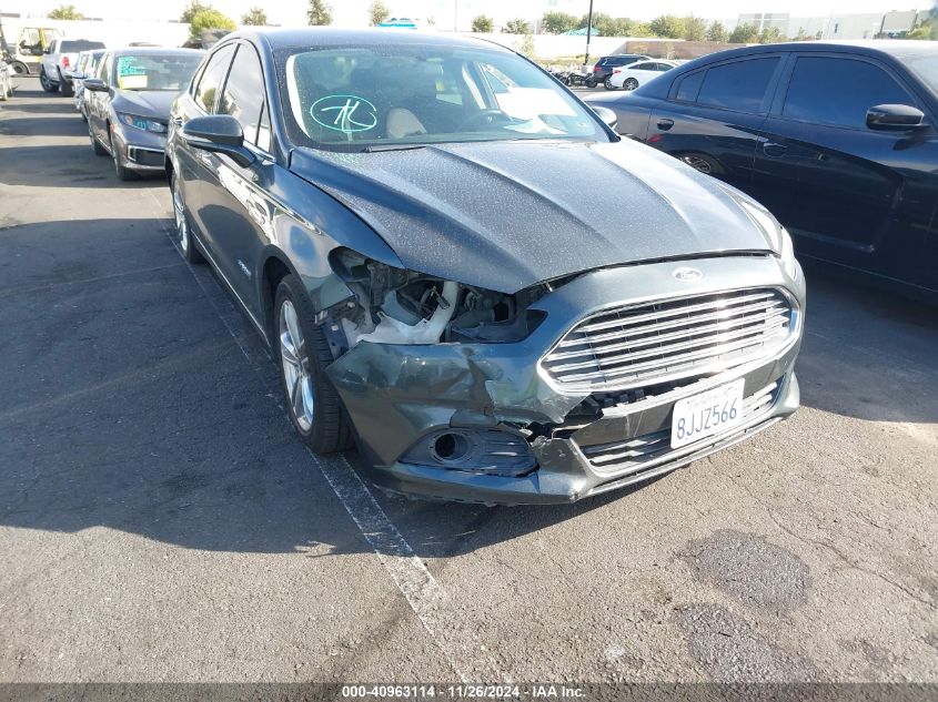 VIN 3FA6P0LU7FR185716 2015 Ford Fusion, Hybrid SE no.6