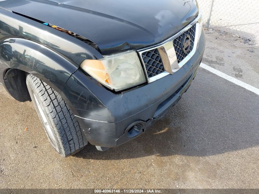 2006 Nissan Pathfinder S VIN: 5N1AR18U66C647593 Lot: 40963146