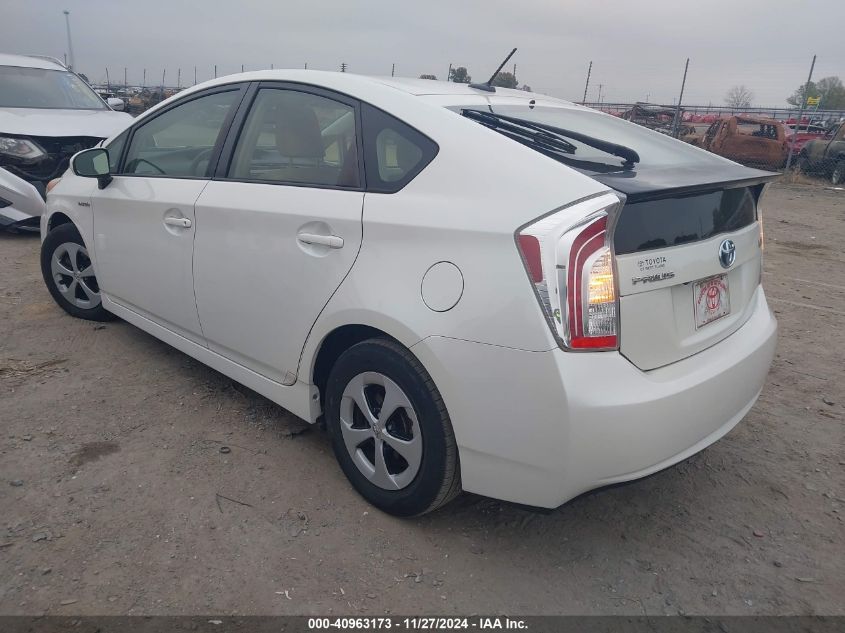 VIN JTDKN3DU1F0442884 2015 Toyota Prius, Four no.3