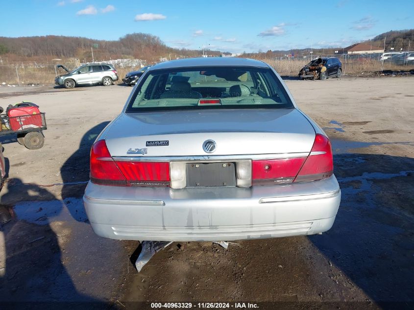 2001 Mercury Grand Marquis Ls VIN: 2MEFM75W21X695460 Lot: 40963329