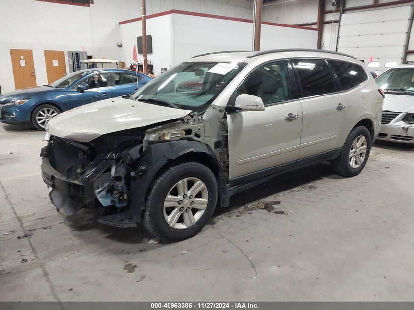 2014 CHEVROLET TRAVERSE 2LT - 1GNKVHKD4EJ166958