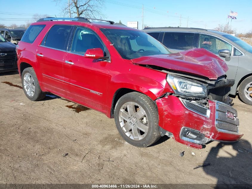 VIN 1GKKRTKD0EJ161180 2014 GMC Acadia, Denali no.1