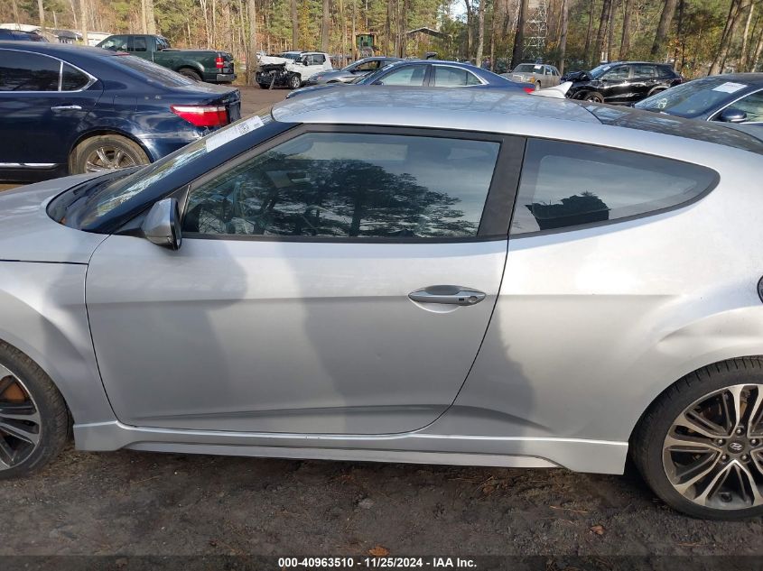 VIN KMHTC6AE4GU271790 2016 Hyundai Veloster, Turbo no.14