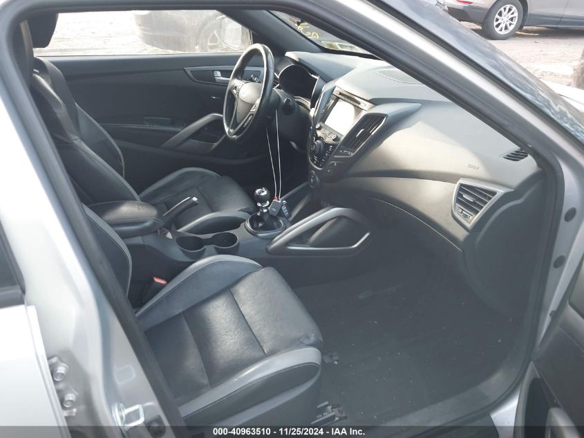 VIN KMHTC6AE4GU271790 2016 Hyundai Veloster, Turbo no.5