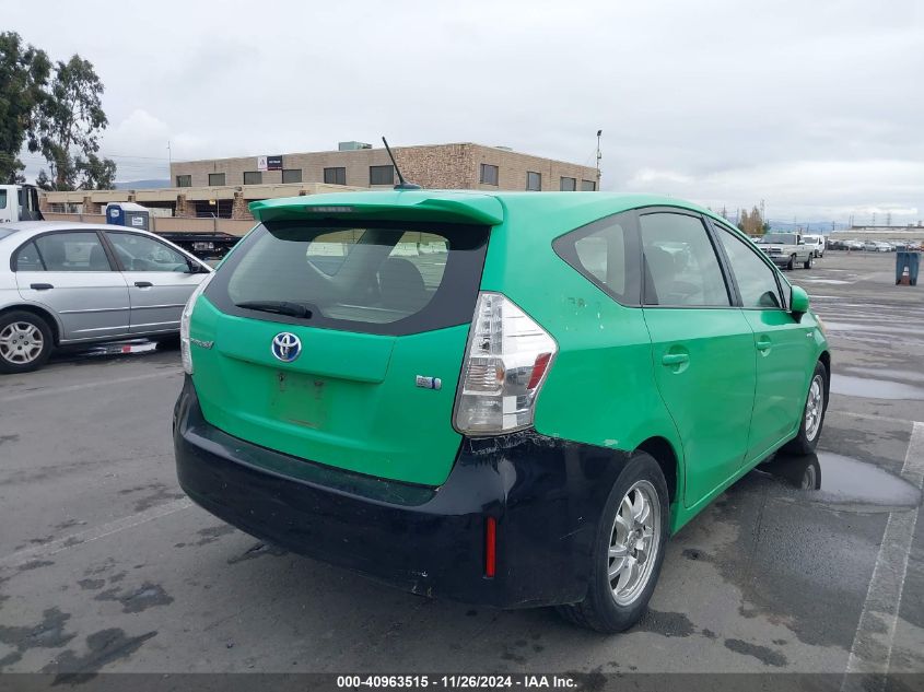 VIN JTDZN3EU7D3204191 2013 TOYOTA PRIUS V no.4