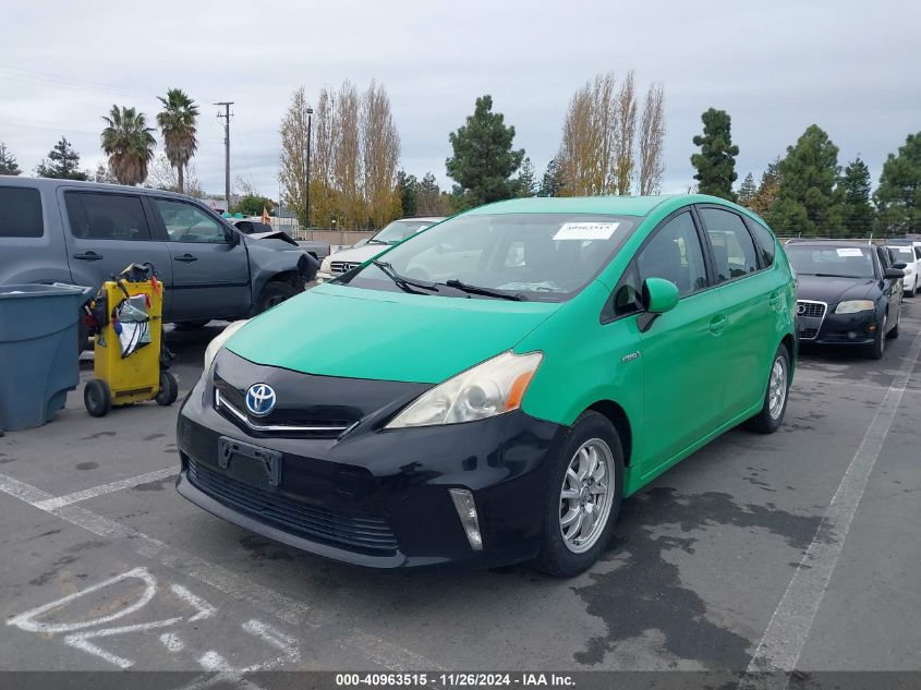 VIN JTDZN3EU7D3204191 2013 TOYOTA PRIUS V no.6