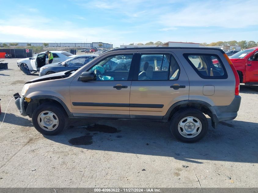 2003 Honda Cr-V Lx VIN: JHLRD68443C005200 Lot: 40963622