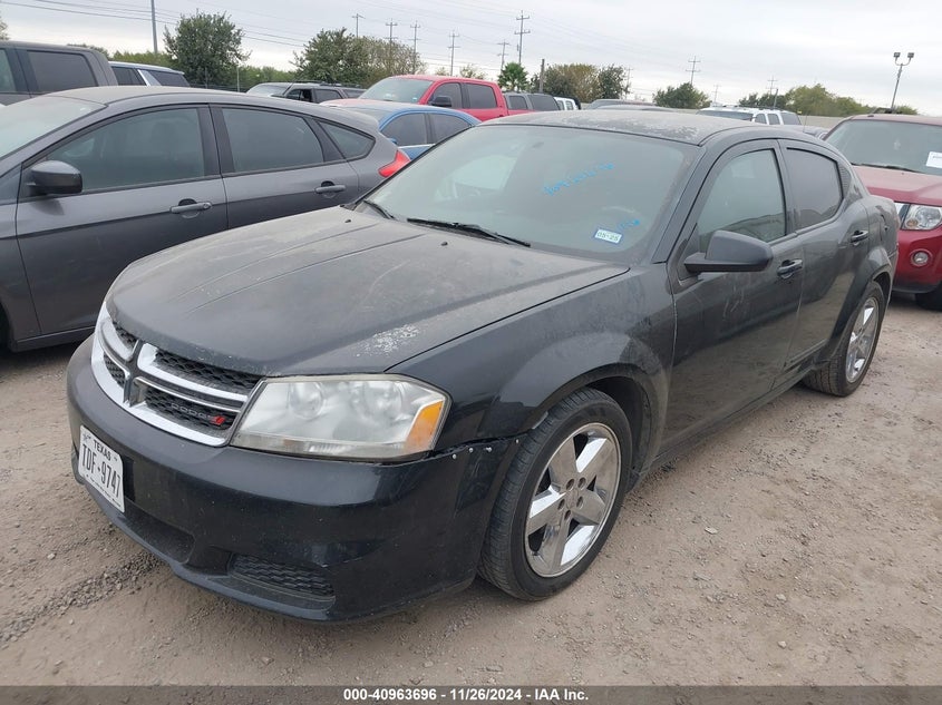 2013 DODGE AVENGER SE - 1C3CDZAB0DN564590